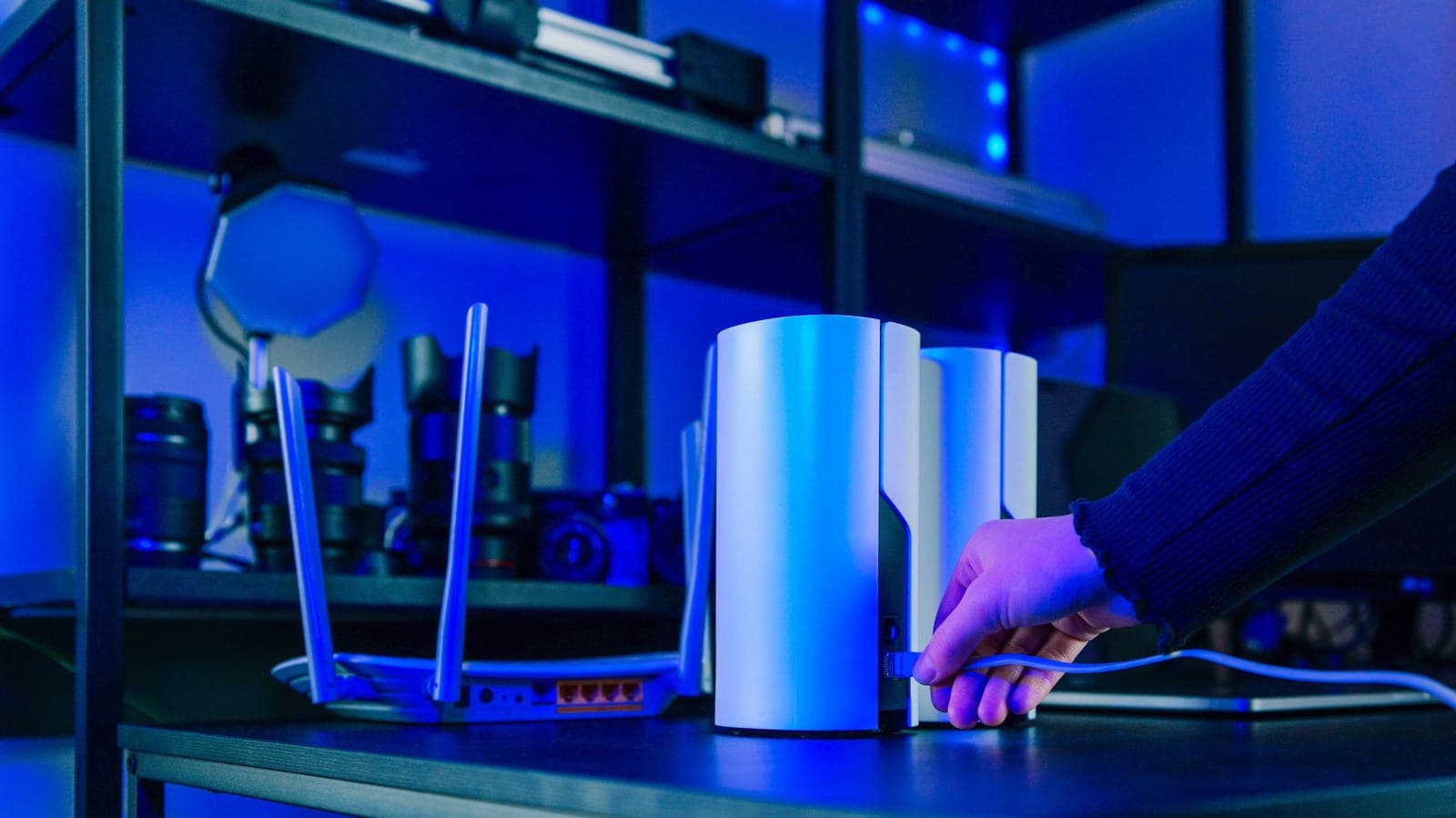 ¿Por qué el Wi-Fi Mesh no tiene antenas externas?