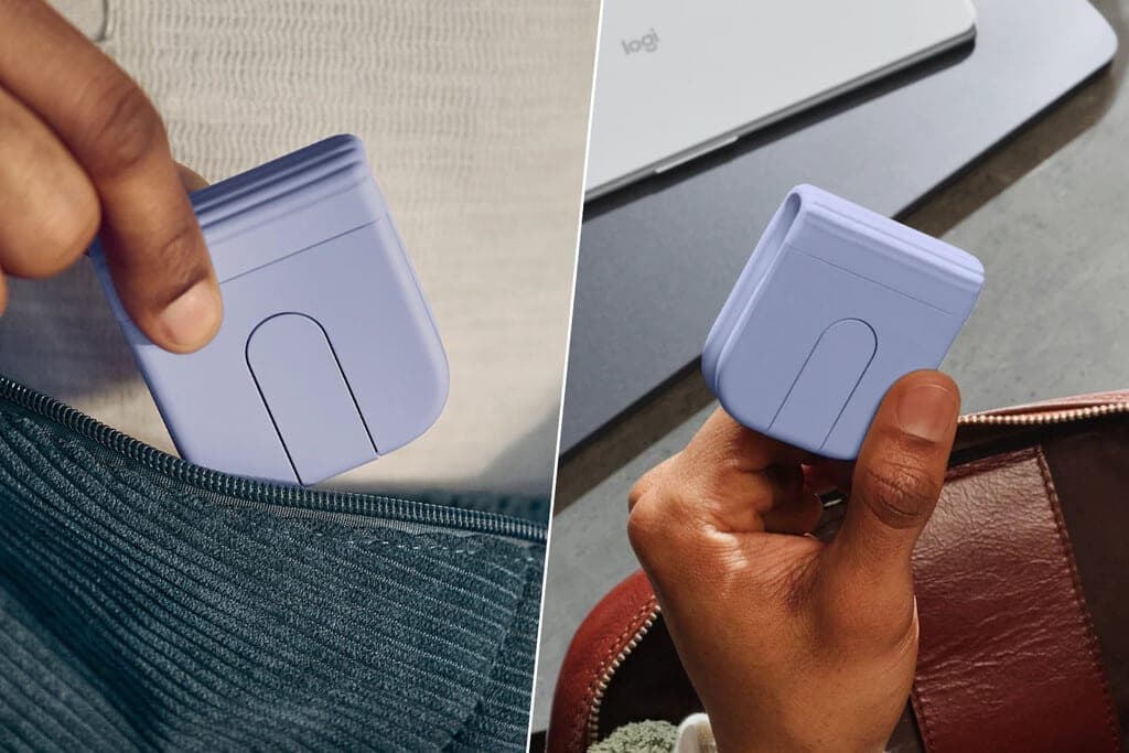 Logitech Mobi Fold: el primer ratón plegable para viajeros