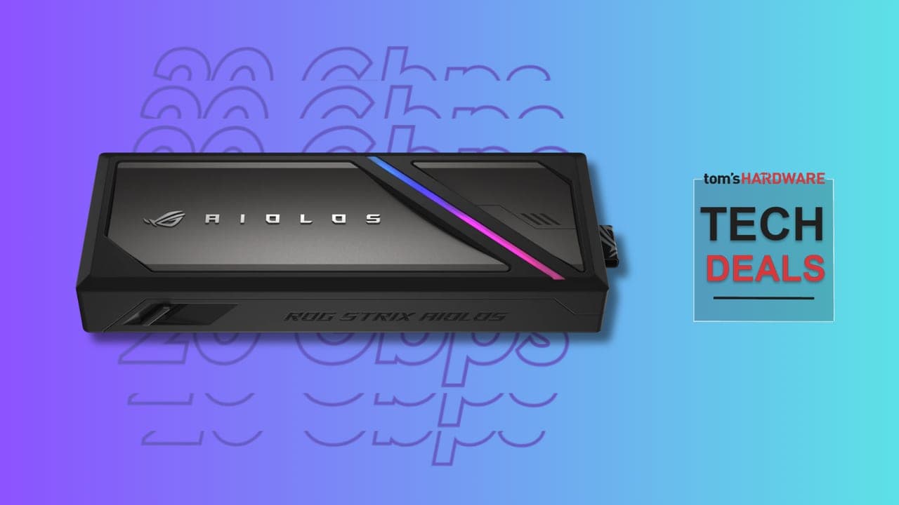 Carcasa M.2 ROG Strix Aiolos: convierte tu SSD en disco externo ultrarrápido