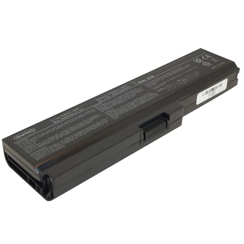 Bateria color negro 6 Celdas OVALTECH para Toshiba Satellite M300 M305 L515D