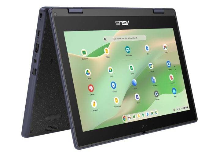 Laptop ASUS Cromebook CR1104 / 11.6 Pulgadas / intel N150 / Wi-Fi 6E + Bluetooth 5.3 / 8GB RAM / 64GB SSD / teclado español