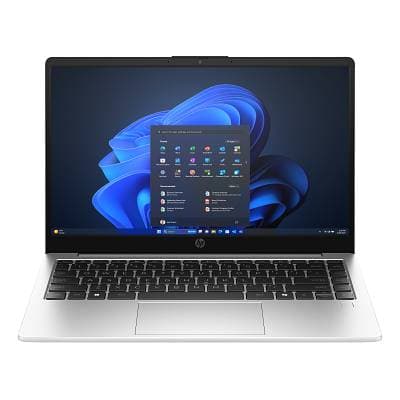 Computadora portátil HP 240 G10 (B77C2LT#ABM). Procesador Intel Core 3 100u. Memoria 8 GB de RAM. SSD 512 GB. Pantalla 14 pulgadas LED HD. Win11 HOME