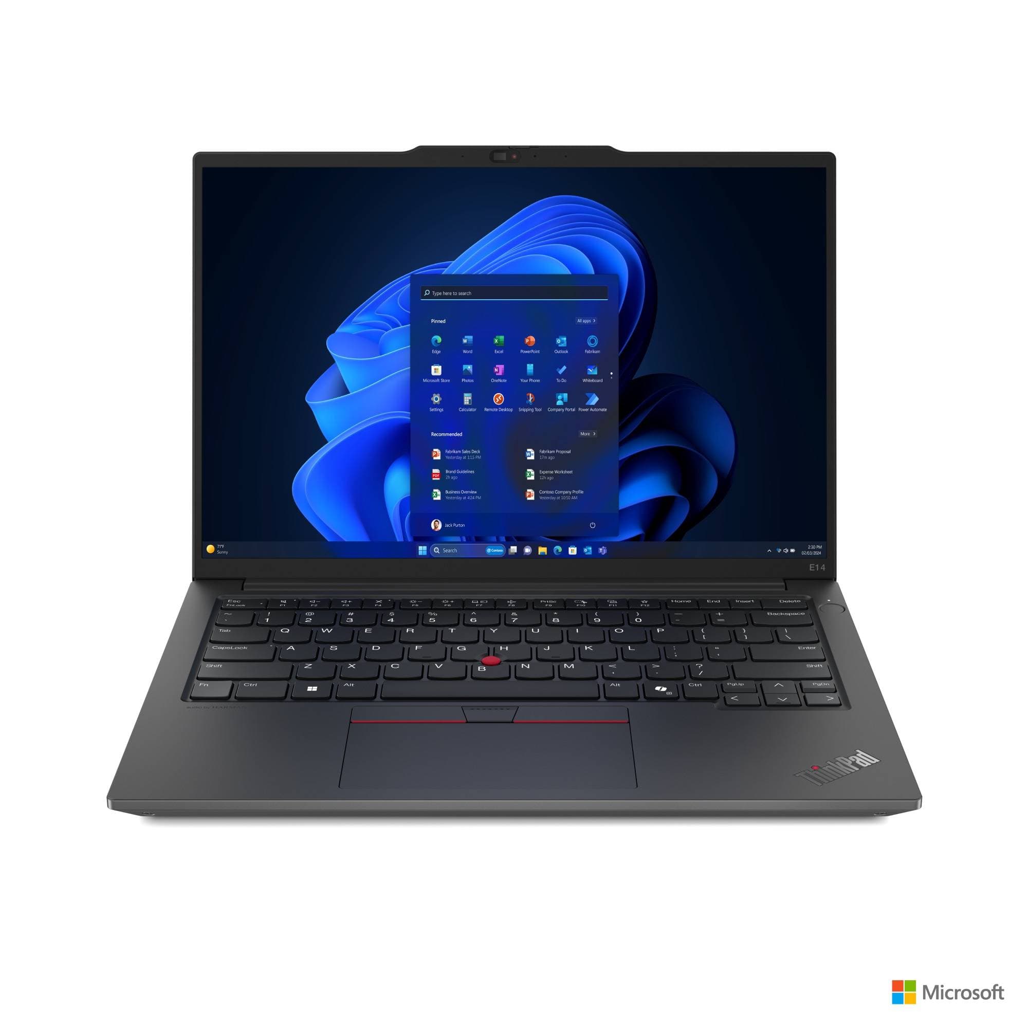 Laptop LENOVO ThinkPad E14 G6 / 14 Pulgadas / Intel Core Ultra 5 125U / 16 GB / Windows 11 Pro / 512 GB SSD