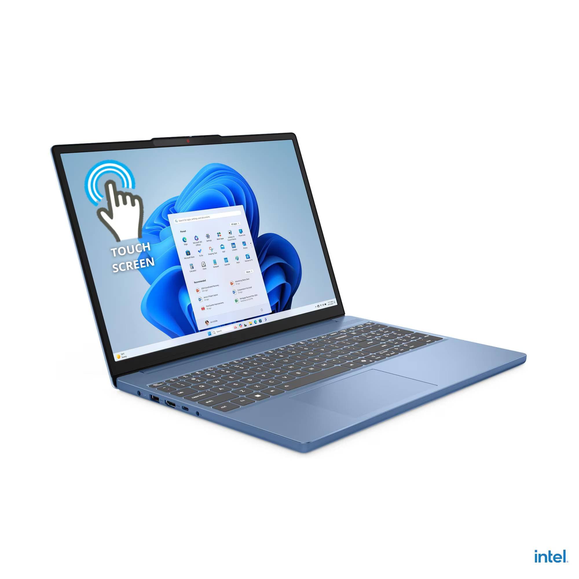 Lenovo IdeaPad Slim 3 15IRH10 / Intel Core i5-13420H / 8 GB / 512 GB SSD / Pantalla 15.3 Pulgadas TOUCH / Windows 11 Home / 1 año de garantía