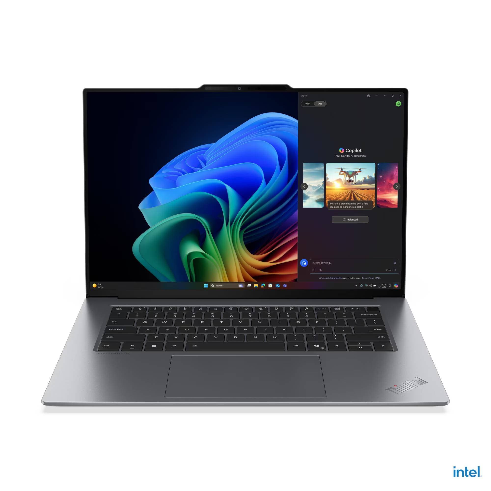 Laptop ThinkPad X9-15 Gen 1 Aura Edition / Pantalla 15.3 Pulgadas 2.8K TOUCH / Intel Core Ultra 7 258V / 32 gb / 1 TB SSD / Windows 11 Pro / 1 año de garantía