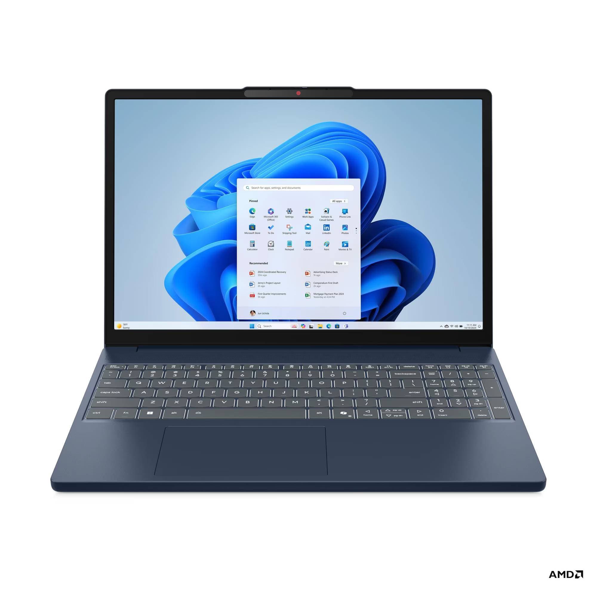 Lenovo IdeaPad Slim 3 15ARP10 / AMD Ryzen 7 7735HS / 16 GB / 1 TB SSD / Pantalla 15.3 Pulgadas / Windows 11 Home / 1 año de garantia.