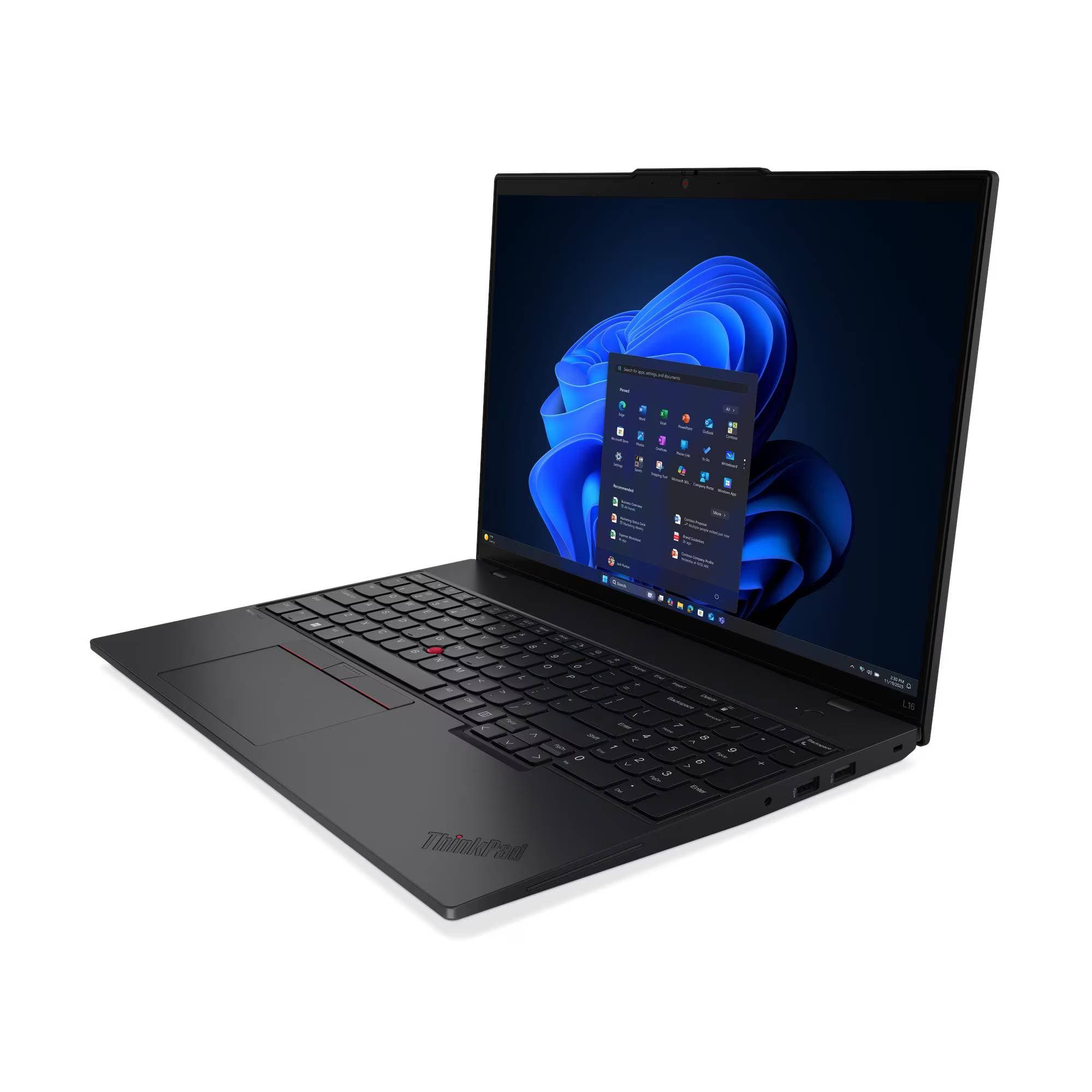 Laptop LENOVO Thinkpad L16 G2 / 16 pulgadas / Intel Core Ultra 7 255U / 16 GB / 512 GB SSD / Windows 11 Pro