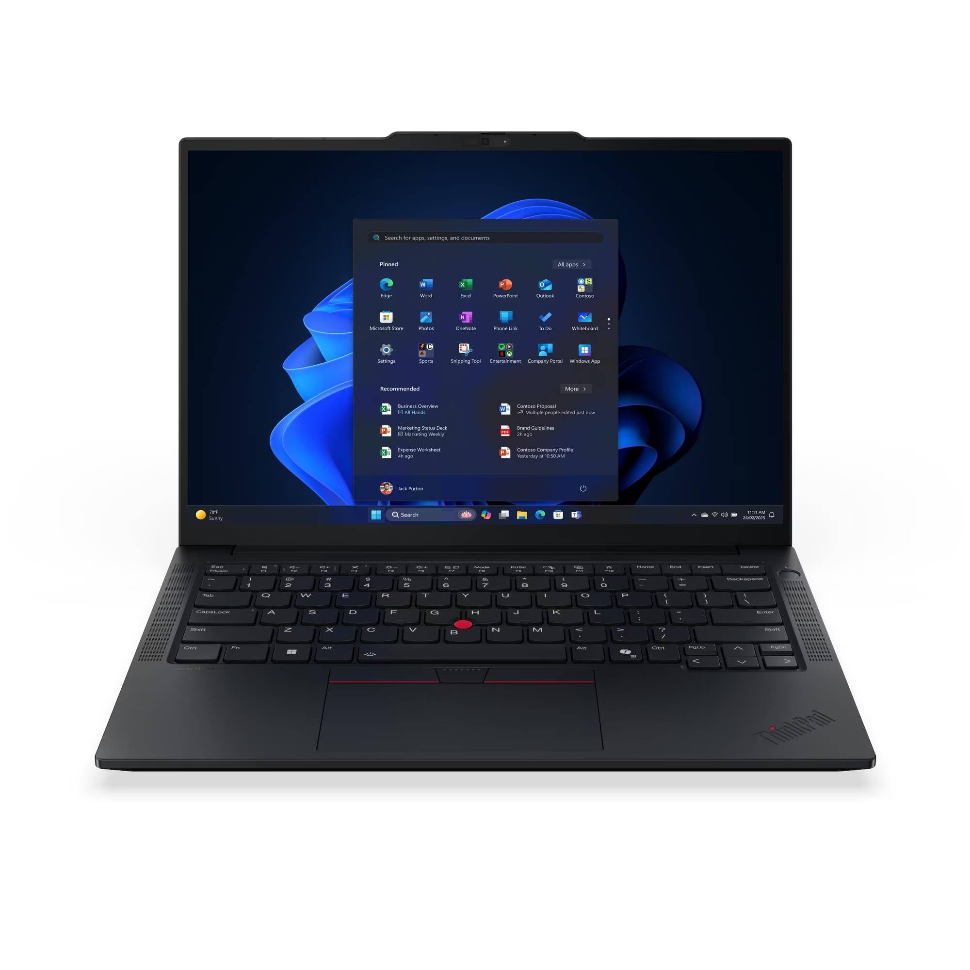 Laptop LENOVO Thinkpad E14 G7 / 14 pulgadas / Intel Core 5 210H / 16 GB / 512 GB SSD / Windows 11 Pro