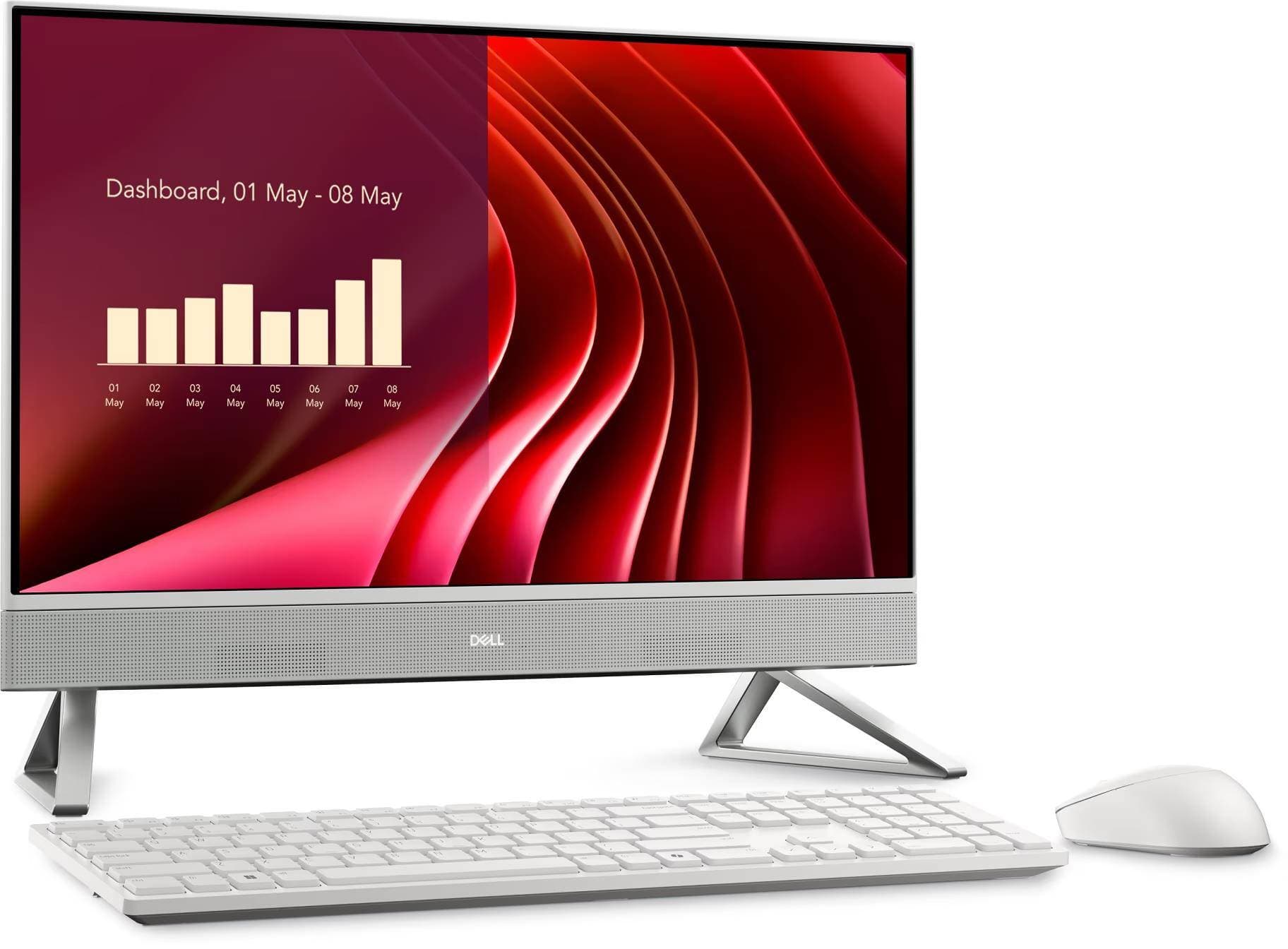 PC DELL 24 EC24250_i7RPLU161TWHs_1W XNT23. Core i7-1355U / 16 GB / 1TB QLC M.2 SSD / Monitor 23.8 Pulgadas / W11 Home / Garantía: 1 Year