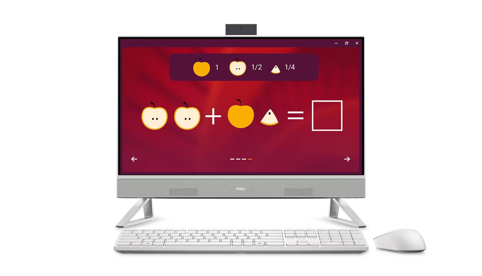 PC DELL 24 EC24250_i5RPLU16512WHsT_1W Y8PPM. Core i5-1334U / 16 GB / 512GB SSD / 23.8-inch / W11 Home / Garantía: 1 Year Carry-In Service SNS-L. Color Sil
