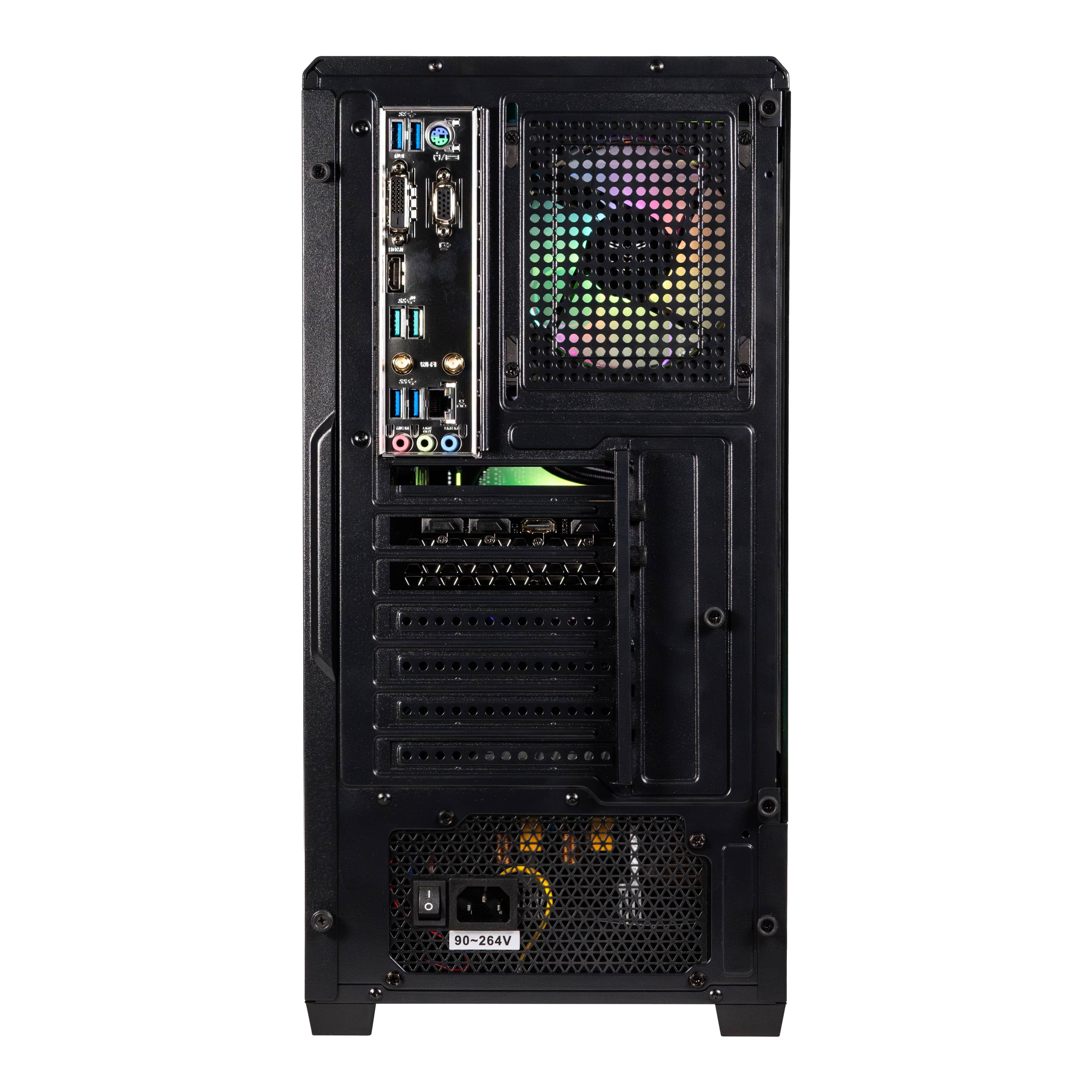 Computadora Gamer NACEB AMD RYZEN 5 5500 / RX 7600 / 32GB / 1TB / 1000W 80+GOLD / Enfriamiento 240MM / WIFI / WIN 11 PRO PRUEBA