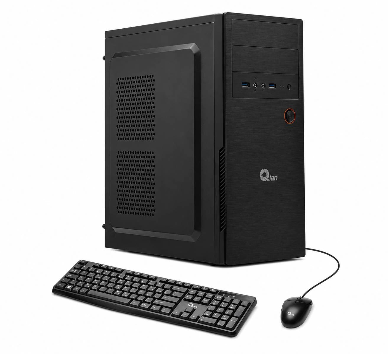 PC Office QIAN gabinete QIAN mini / Core i5 14400 / Motherboard H610 / RAM 8DDR4 3200 MHz