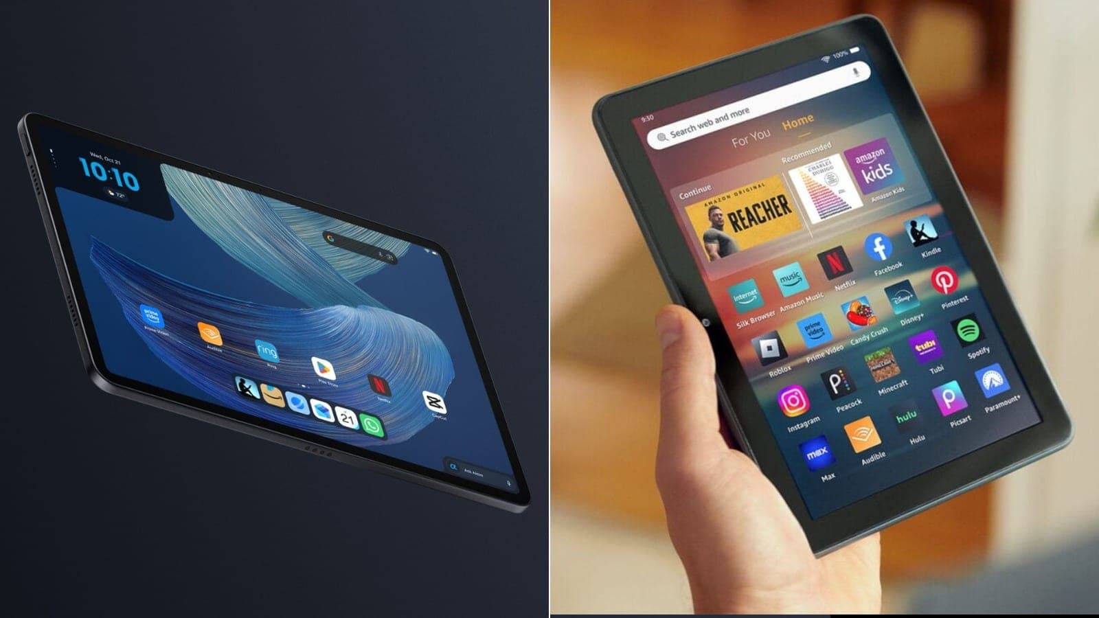 Alexa Tablet 12 Pro vs Fire HD 10: ¿vale el upgrade?