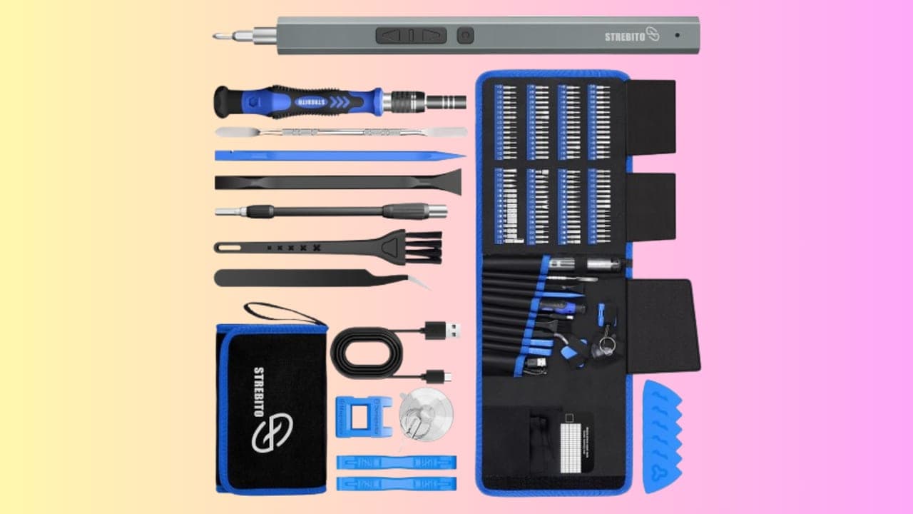 Kit de 144 desarmadores: la caja de herramientas para armar PC