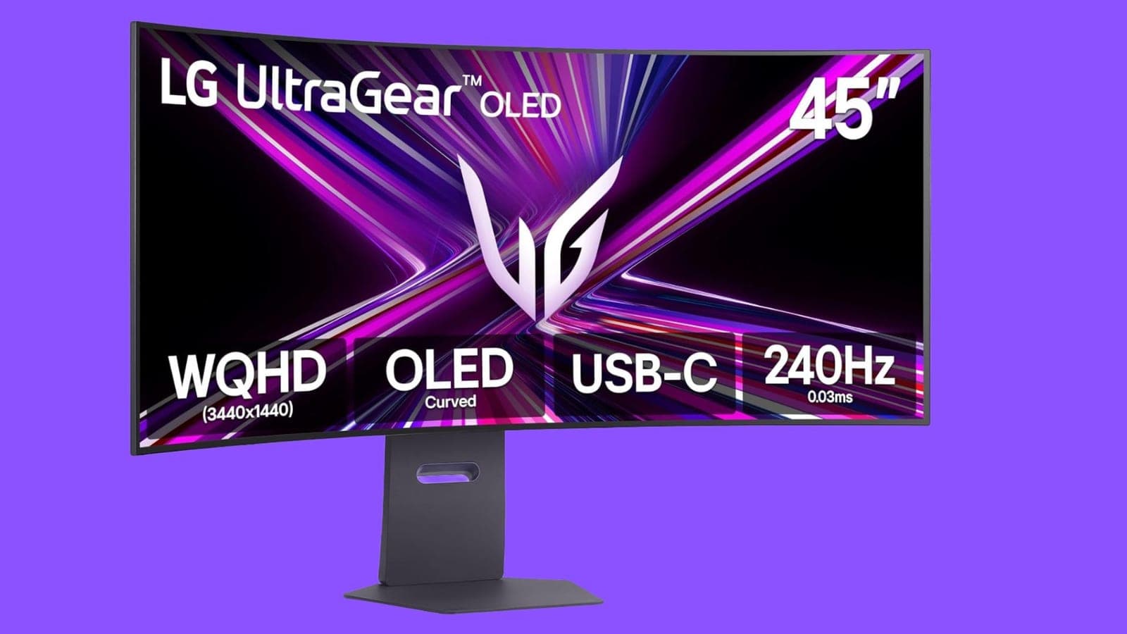 Monitor OLED LG UltraGear de 45 pulgadas baja 48% de precio