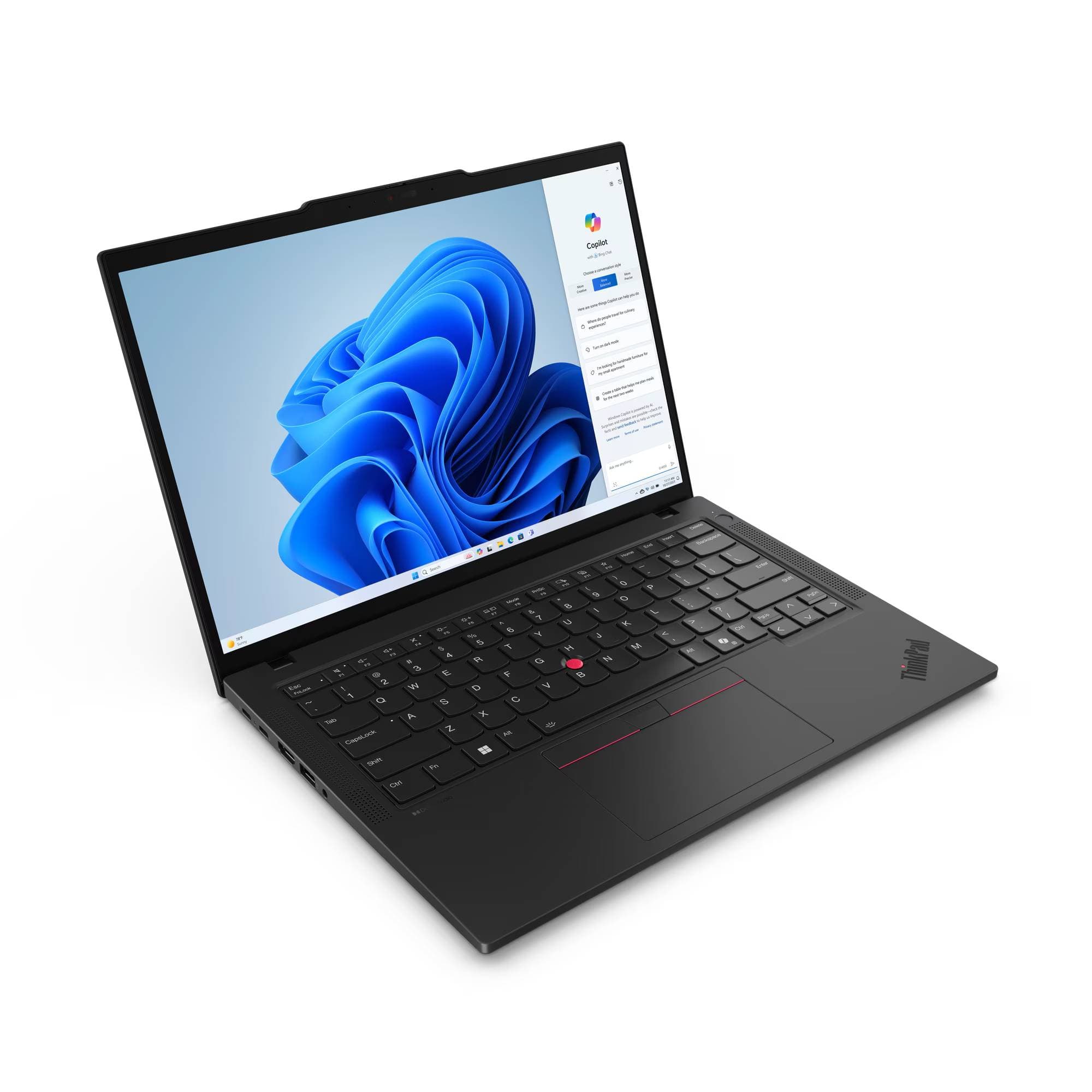 Laptop LENOVO ThinkPad T14 G5 / 14 Pulgadas / Intel Core Ultra 7 155U / 16 GB / Windows 11 Pro / 512 GB SSD