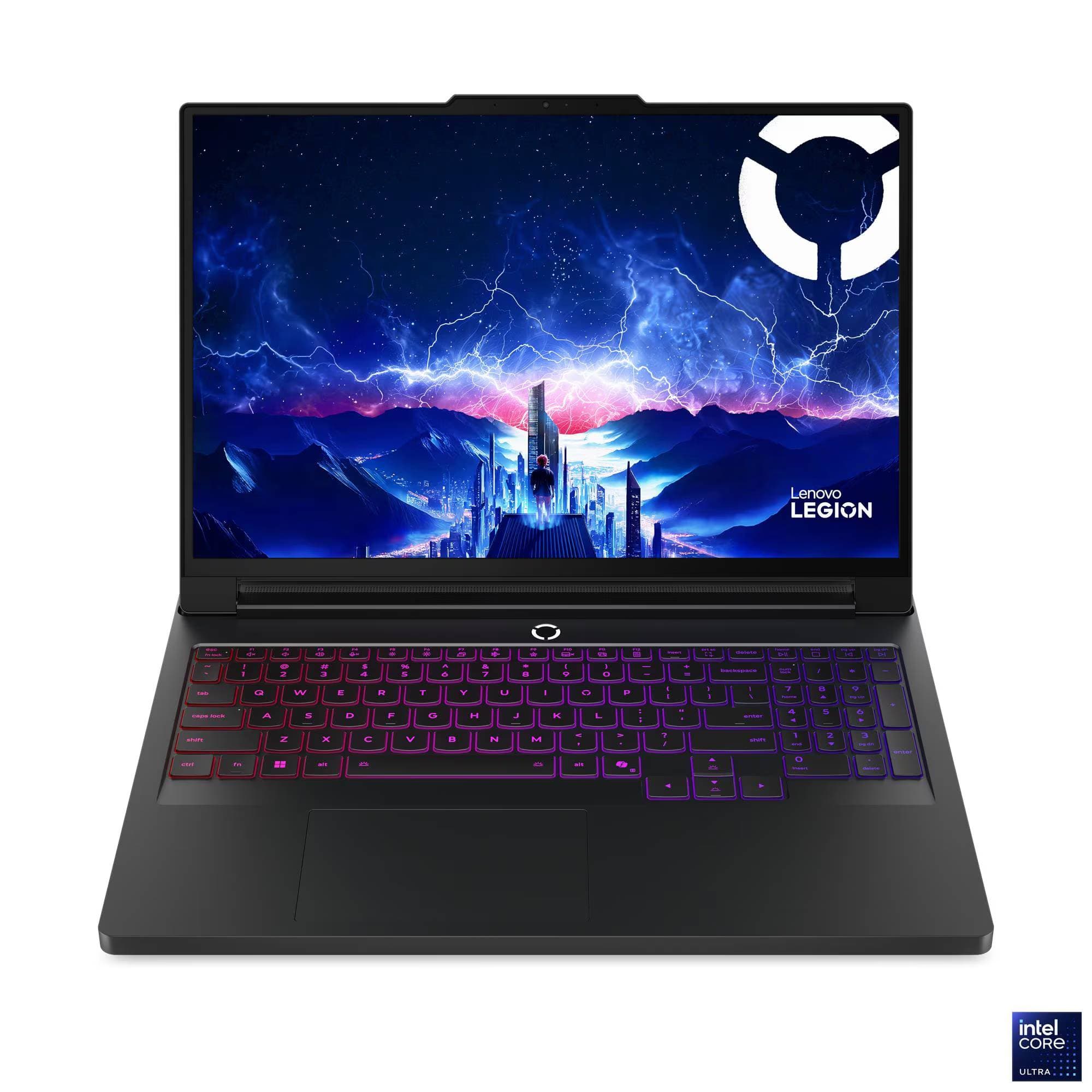 Lenovo Legion Pro 7 16IAX10H / Intel Core Ultra 9 275HX / Ram 32GB / 1 TB SSD / NVIDIA GeForce RTX 5080 16GB GDDR7 / 16 Pulgadas WQXGA (2560x1600) / W11H