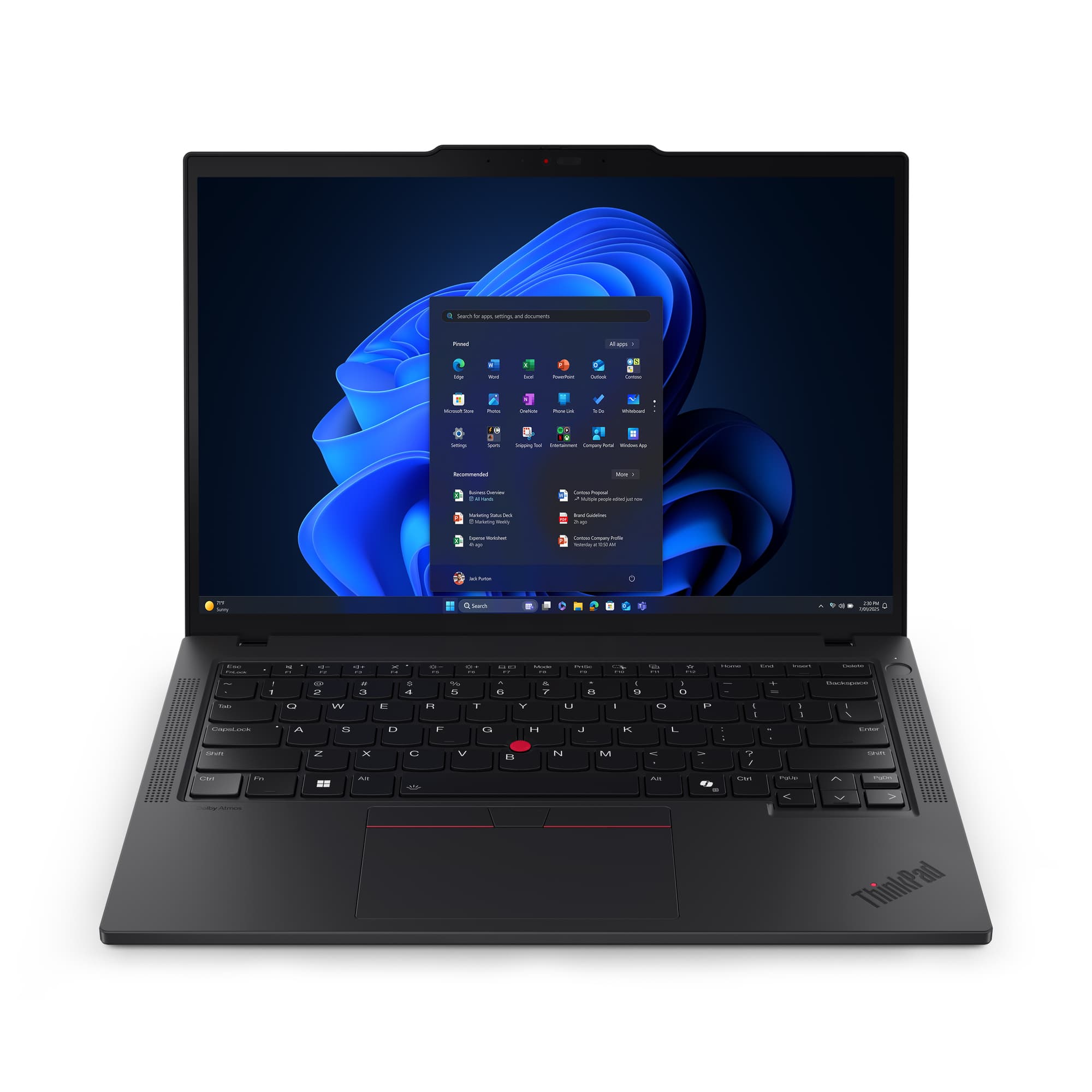 Laptop LENOVO ThinkPad T14 G6 / 14 Pulgadas / Intel Core Ultra 5 225U / 32 GB / Windows 11 Pro / 1 TB SSD