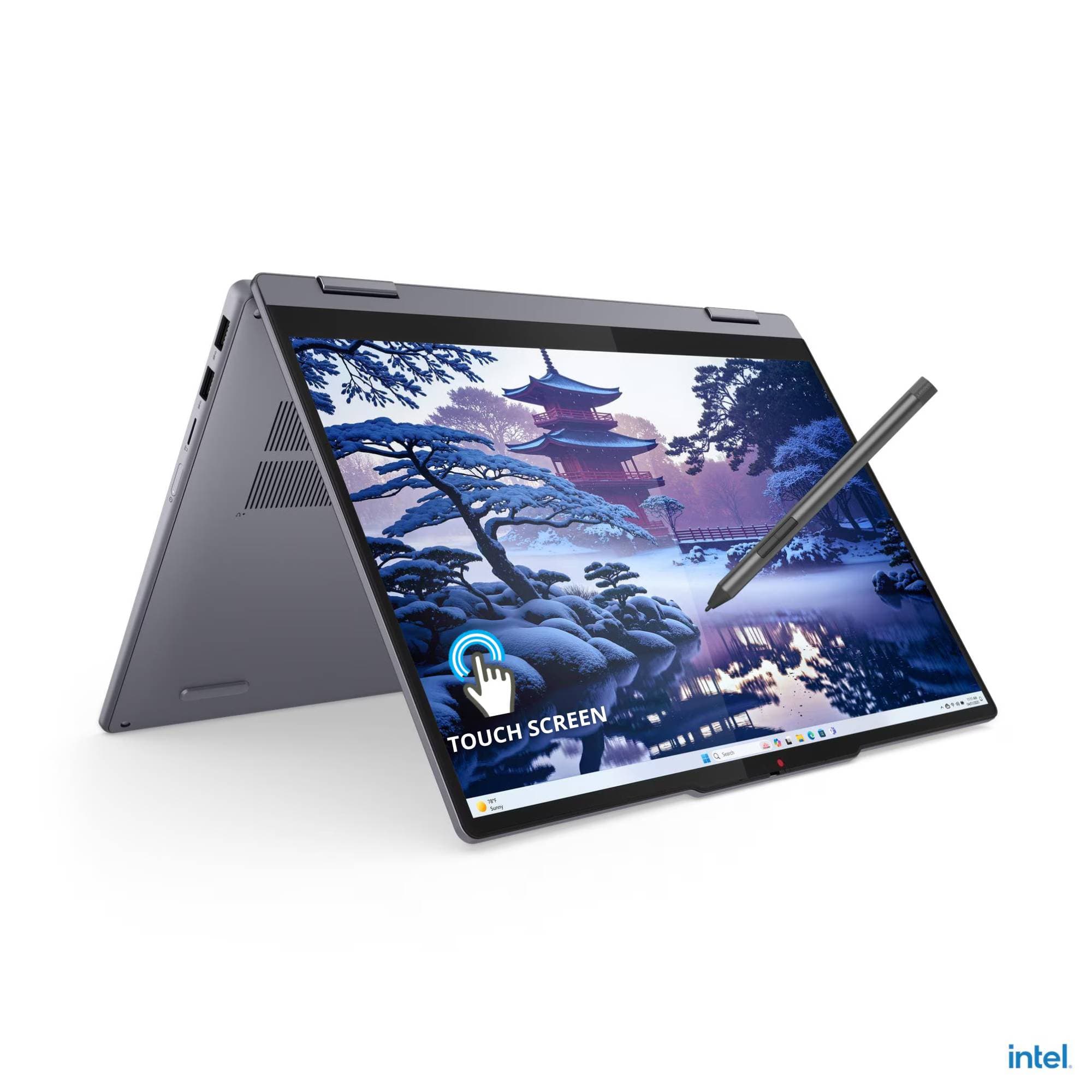Lenovo IdeaPad 5 2-in-1 14IAL10 / 83KR004FLM / Core Ultra 5 225H / RAM 16GB / Almacenamiento 512GB / TOUCH / W11 Home / 1 Año de garantia