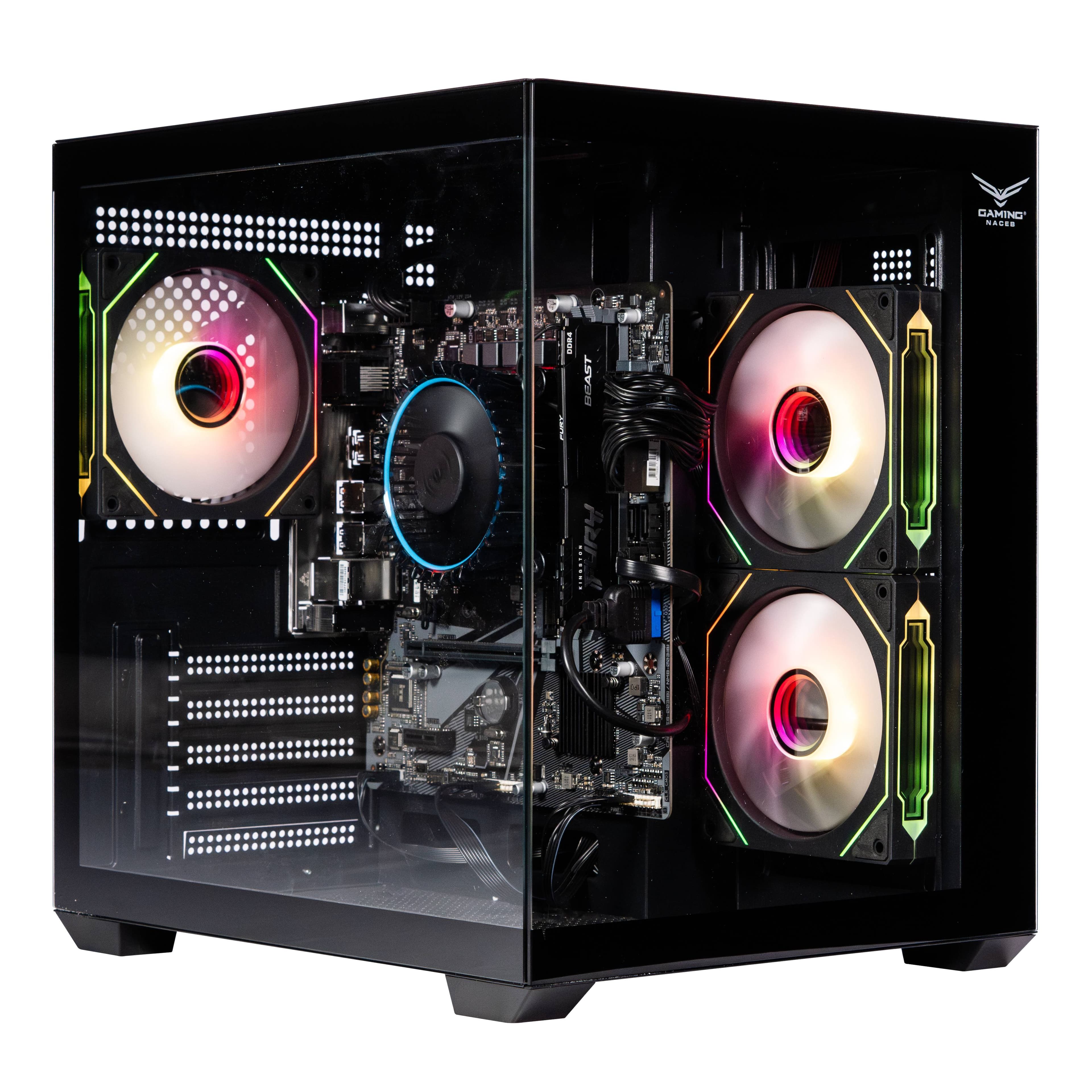 Gabinetes Gaming Naceb Gaming NA-0636N