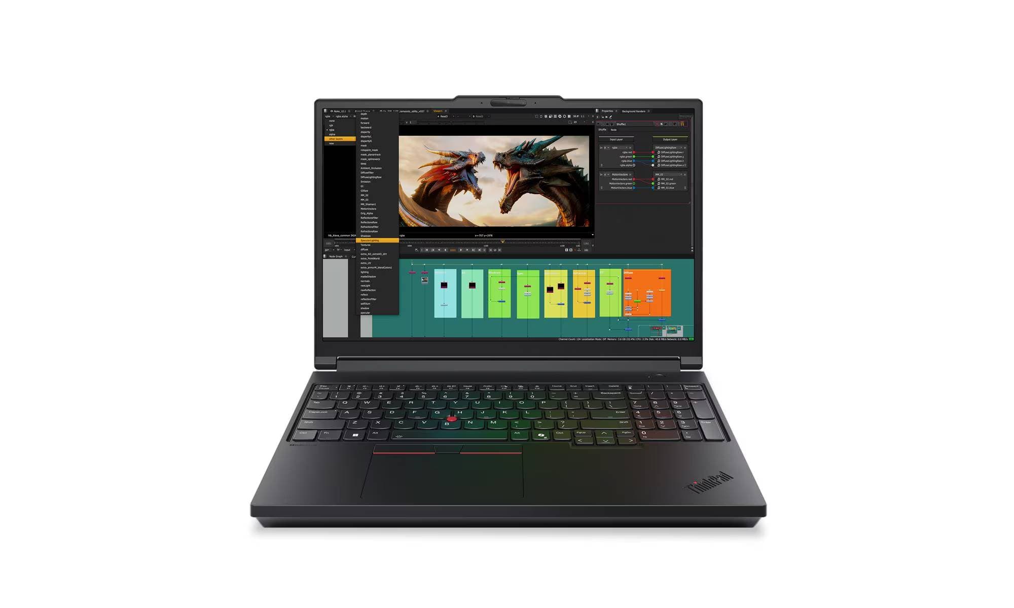 Wks Laptop ThinkPad P16 Gen 3 / Pantalla 16 Pulgadas / Intel Core Ultra 7 255HX / 32 GB / 1 TB SSD / tarjeta gráfica NVIDIA RTX PRO 3000 Blackwell Generation