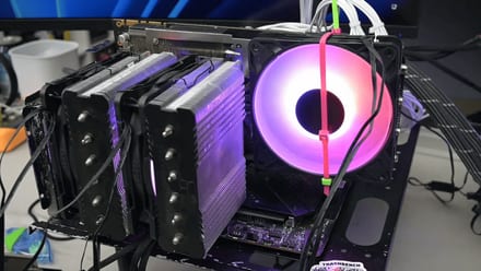 Le pusieron disipador de CPU a una GTX 1080 Ti: -32 °C