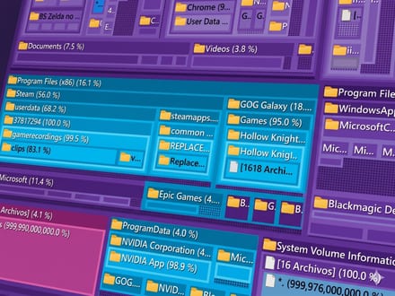 Cómo saber qué está ocupando tu disco duro en Windows